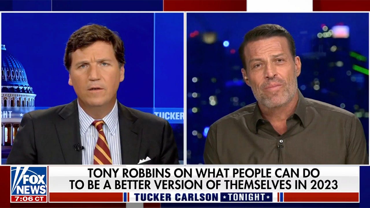 Tony Robbins, in a New Year, discusses smart and savvy self-improvement tips for 2023