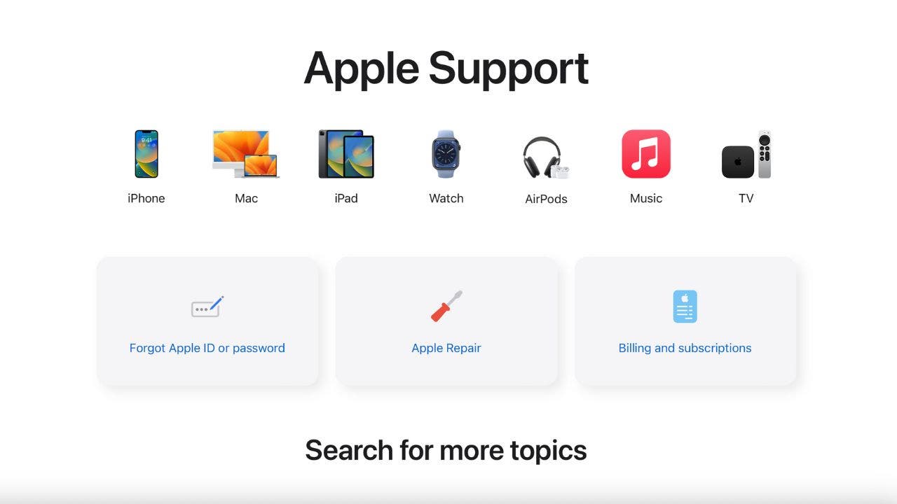 Learn how to schedule a free private session with Apple assist