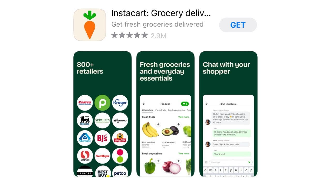 Best home-delivery grocery apps of 2023