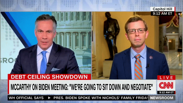 GOP Rep rips into CNN host during tense interview about debt ceiling: 'Ya'll love to do' this