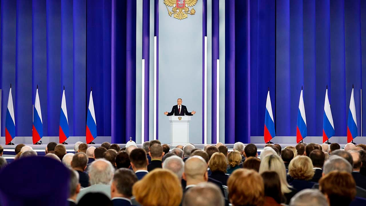 Reporter's Notebook: Putin pushes patriotic duty, but where are the kids of the Kremlin crowd?