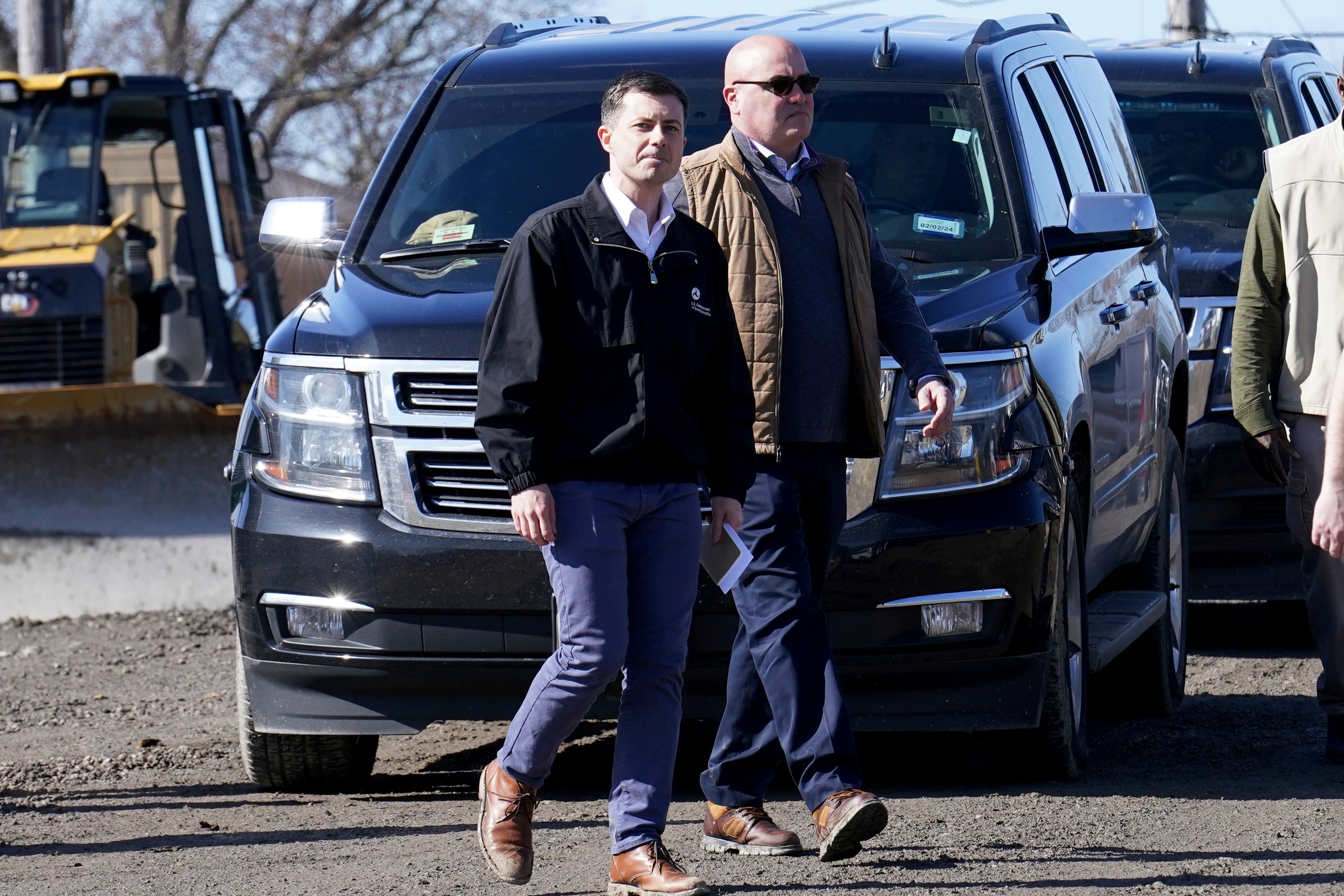 Buttigieg mocked for appearing to wear dress boots while on the ground in East Palestine, Ohio