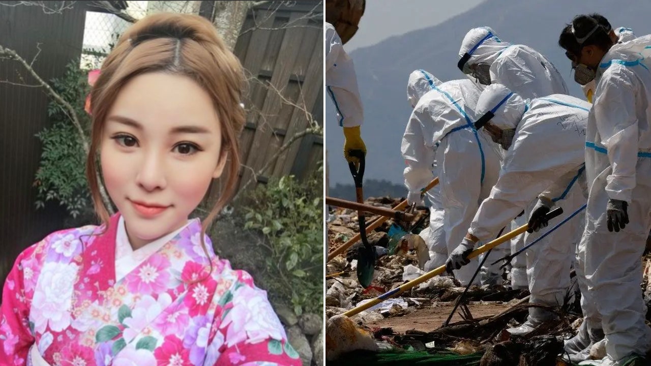 Police scour Hong Kong landfill for slain model Abby Choi's missing body parts