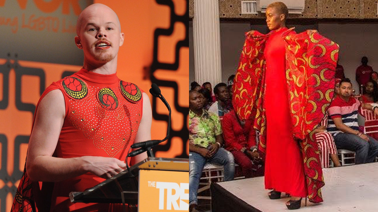 Images of ex-Biden official sporting gown designer alleges was stolen noticed in Self-importance Honest 'fashion' function