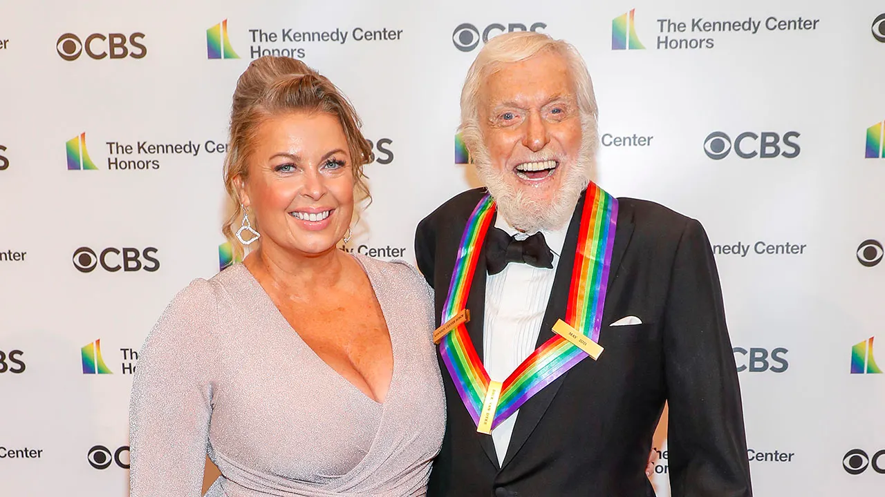 Dick Van Dyke, 97, says having a beautiful young wife half my age keeps him young Fox News image