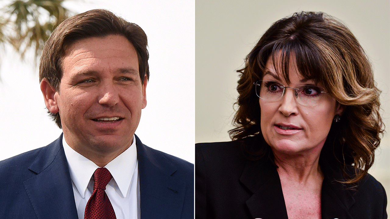 Palin tells Ron DeSantis to sit out 2024 presidential race, says he could run ‘someday, but not right now’