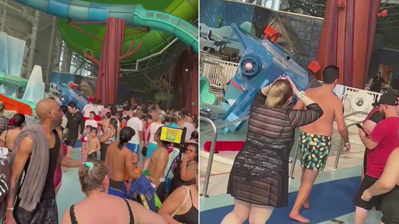 NJ water park to remain closed during investigation after helicopter prop falls from ceiling, state says