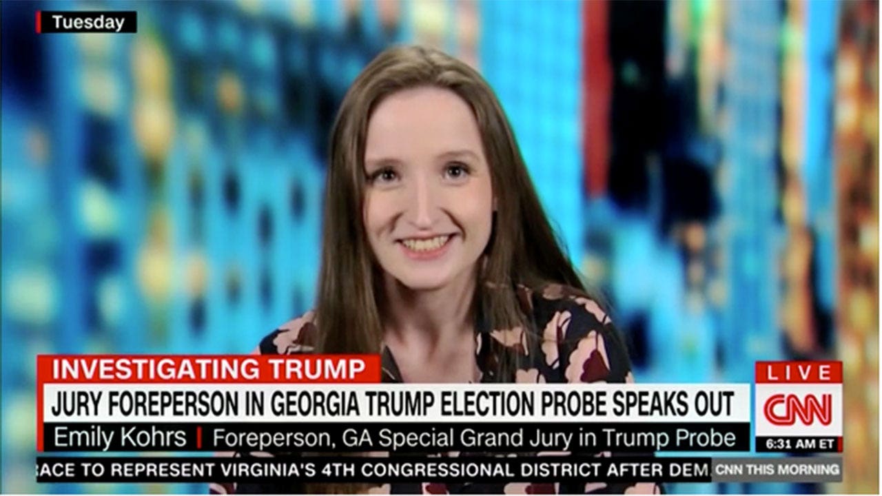 CNN, MSNBC pan Trump grand jury foreperson’s media blitz after bolstering her profile with interviews