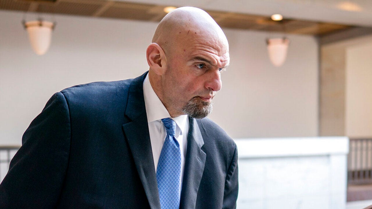 Democrat Sen. Fetterman’s office releases update after he checks himself into hospital for clinical depression