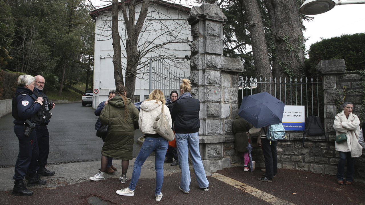 French student stabs teacher to death in front of class after hearing voices commanding him: report