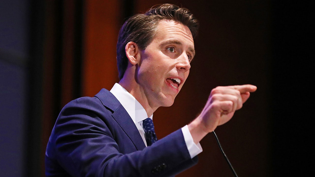 GOP Sen. Josh Hawley interrupted by climate protester during speech: 'China is not our enemy'