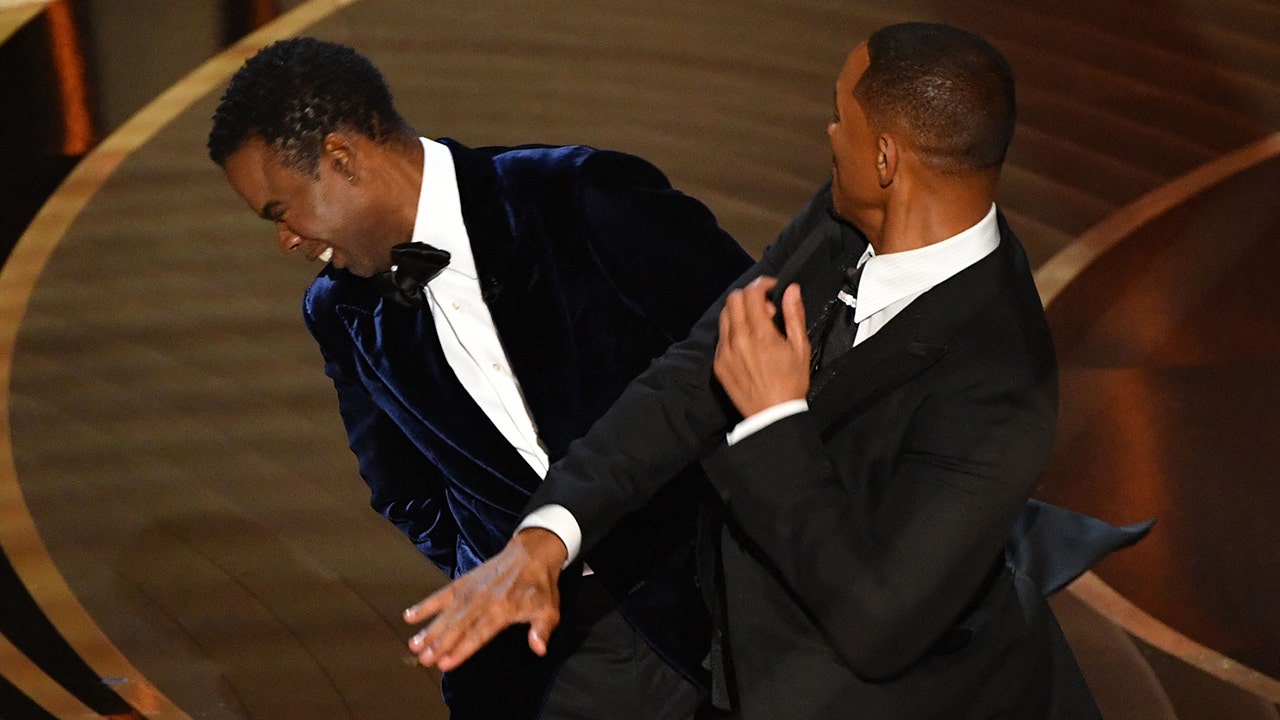 Oscars host Jimmy Kimmel pokes fun at Will Smith slap in monologue