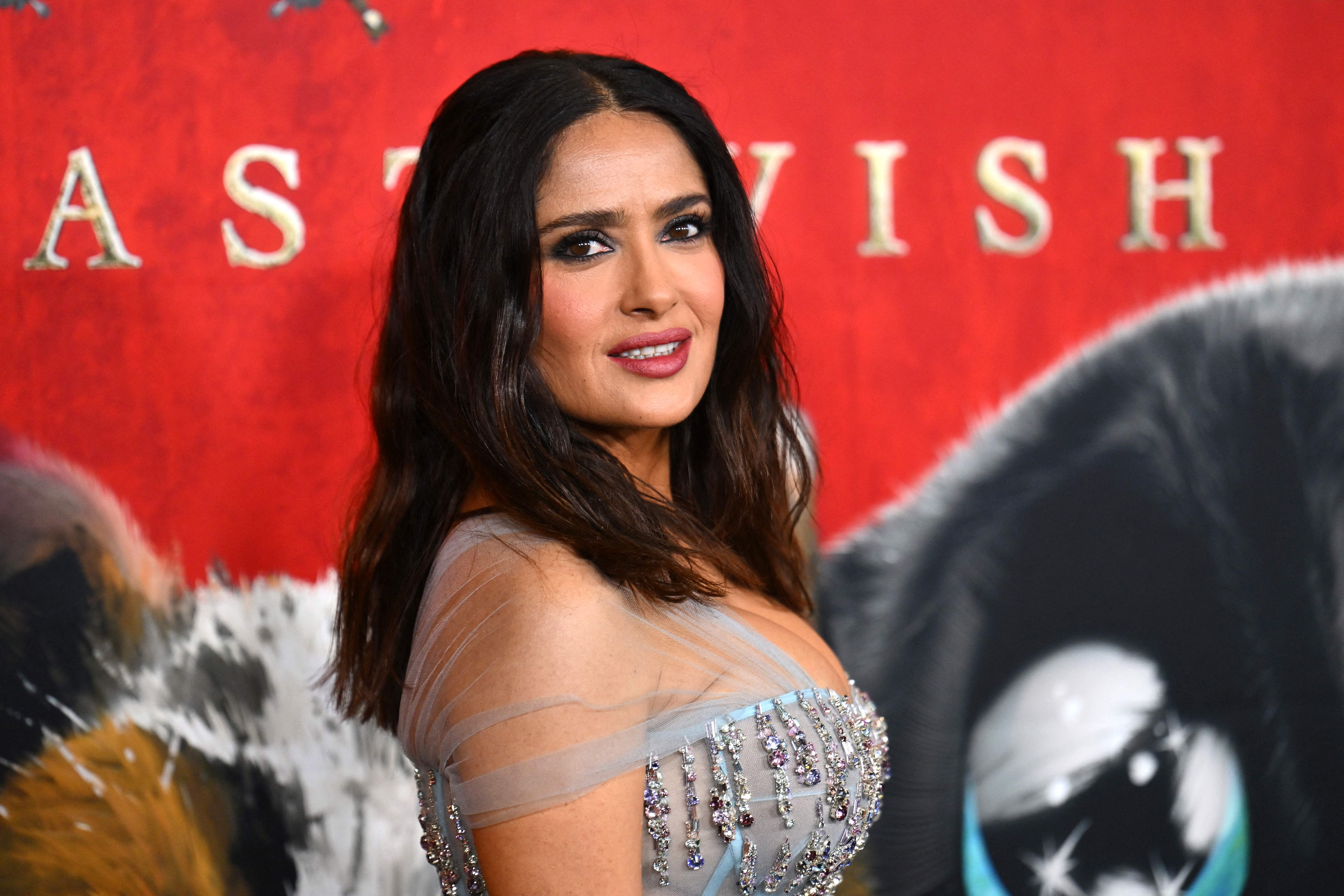 Salma Hayek Porn Creampie - Salma Hayek credits Adam Sandler for helping her move on from 'sexy' roles:  'I was typecast for a long time' | Fox News