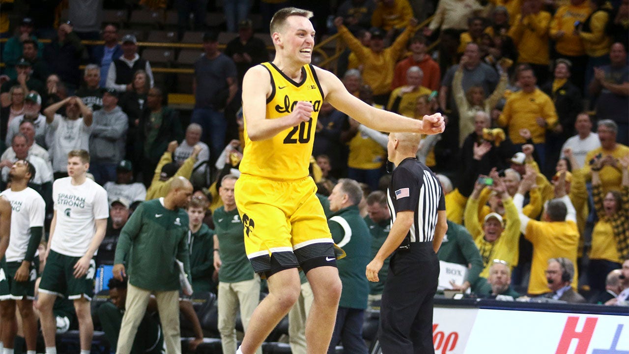 Iowa completes improbable comeback against Michigan State, Hawkeyes head coach gets into stare-down with ref