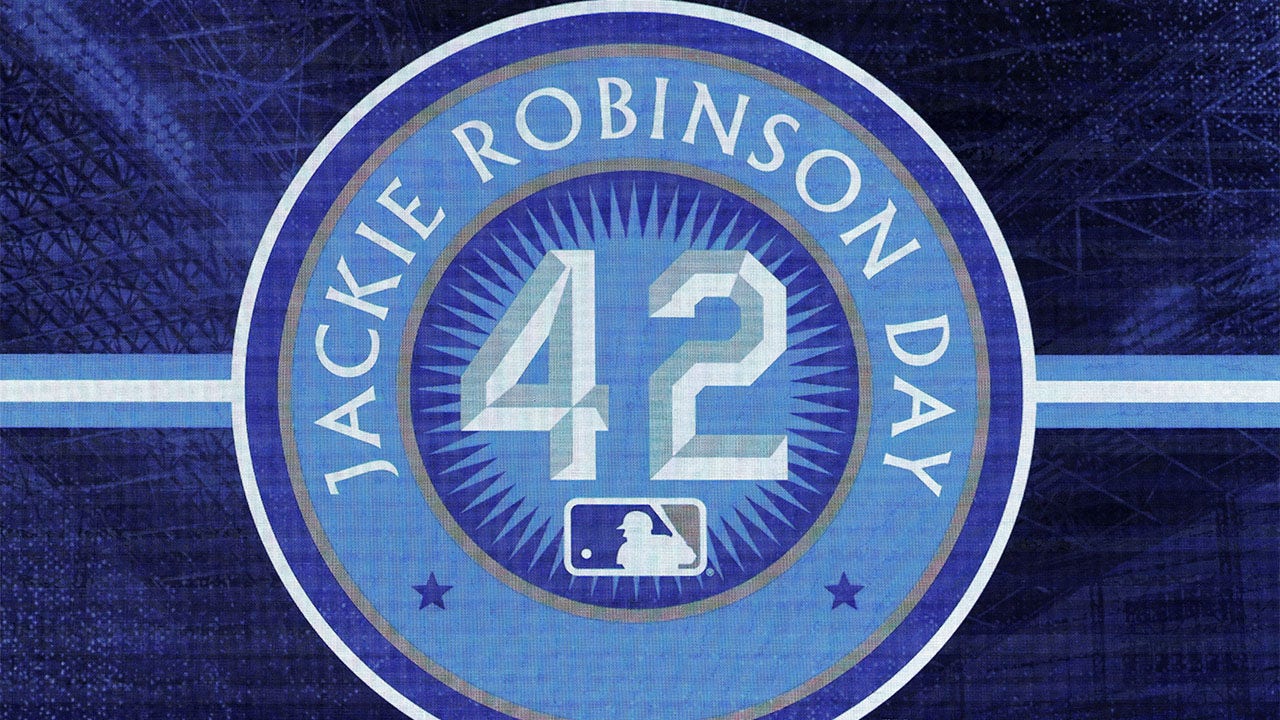 El nombre de Jackie Robinson está mal escrito como “Jakie” en el letrero de la carretera de Nueva York