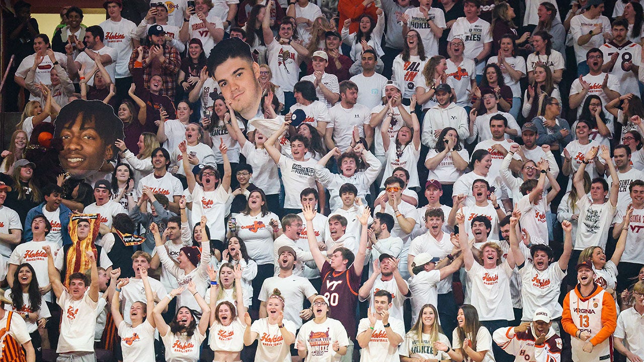 Virginia Tech crowd goes nuts as missed free throws trigger promo: 'Bacon for everybody!'