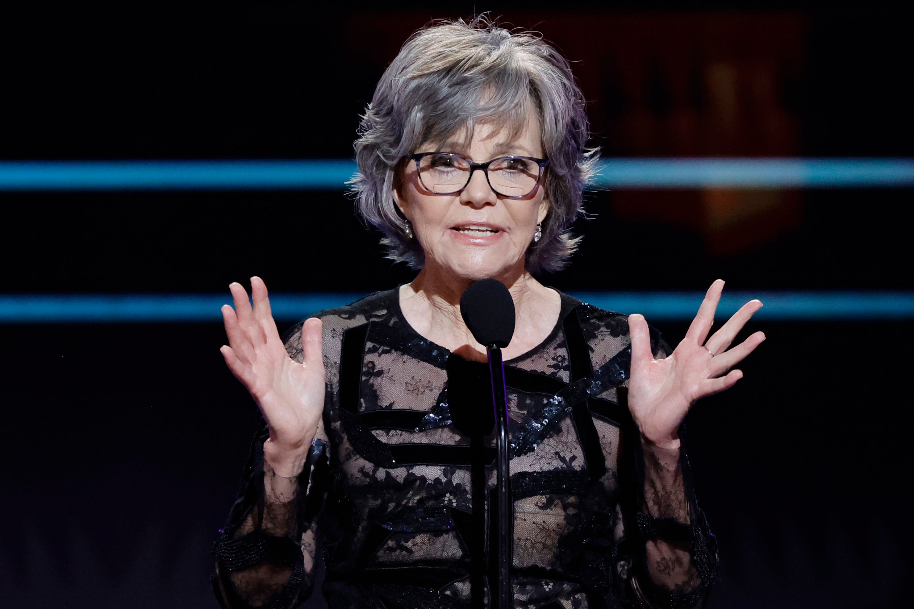 Sally Field's hint at her White 'privilege' in awards speech sparks Twitter debate