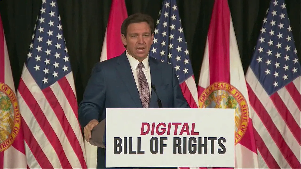 DeSantis Proposes 'Digital Bill of Rights'