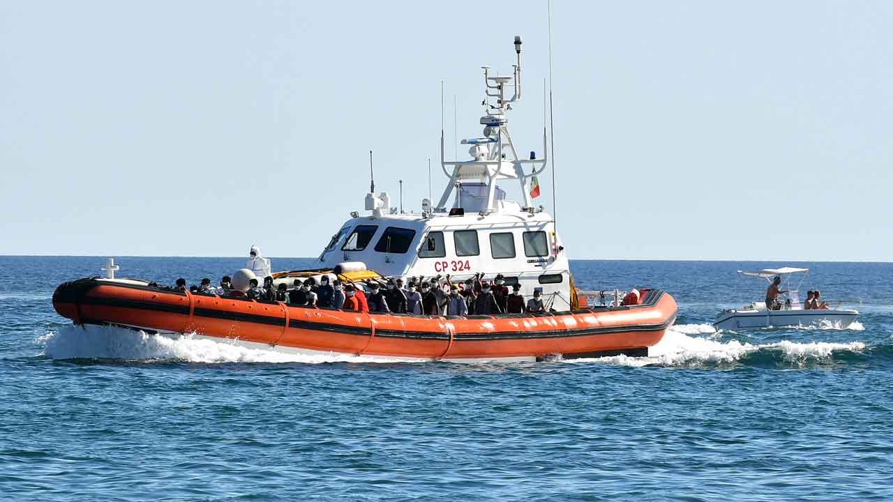 Bodies of 8 migrants recovered from island off the coast of Italy during operation that rescued 42 survivors
