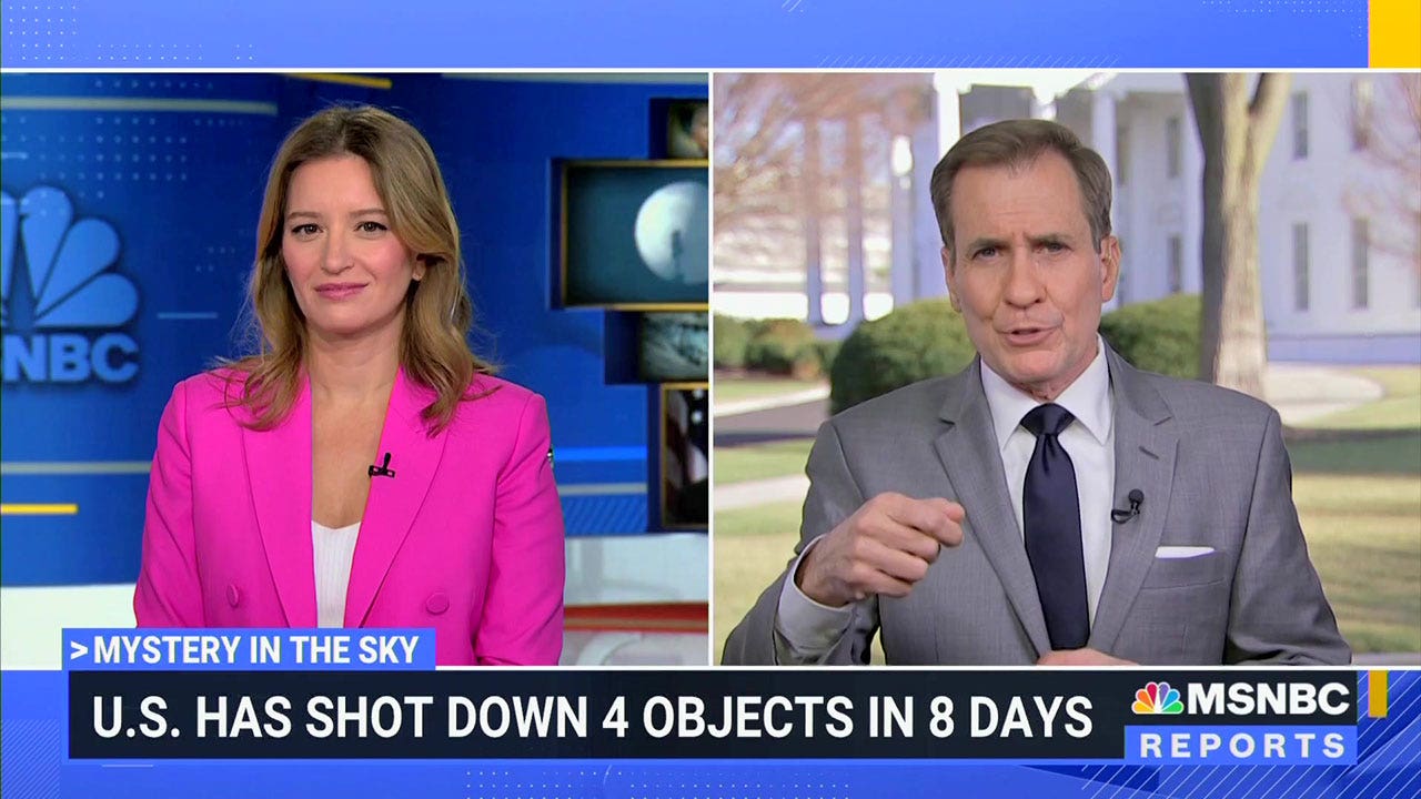 Kirby on Biden’s UFO silence: 'Still learning things,' needs to 'absorb information'