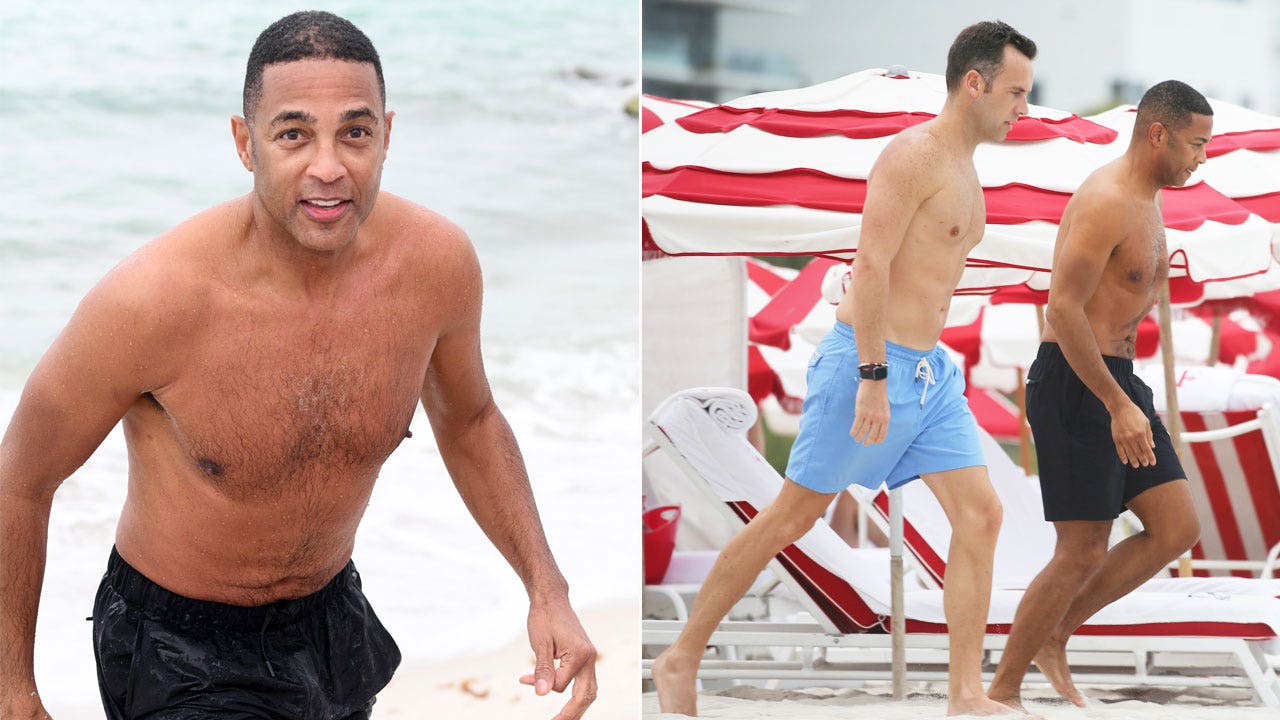 Don Lemon spotted at the beach after phoning in apology to CNN colleagues over sexist Nikki Haley comments
