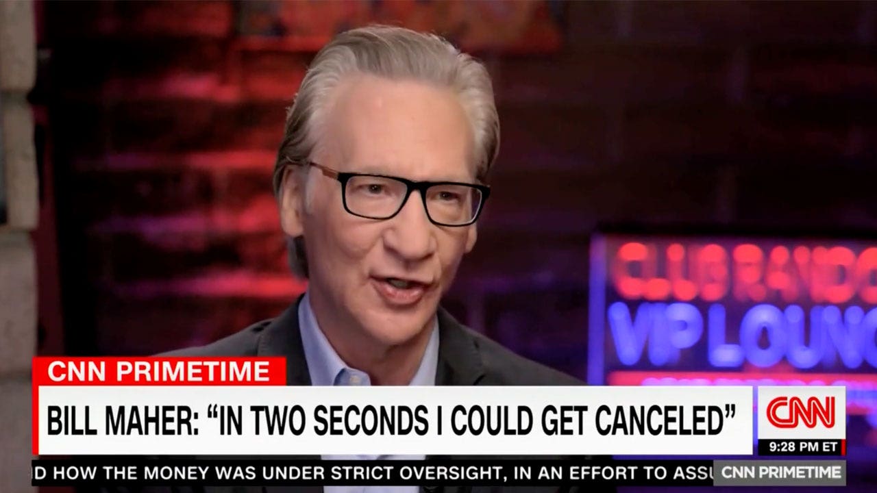 Bill Maher insists hes not uncancellable