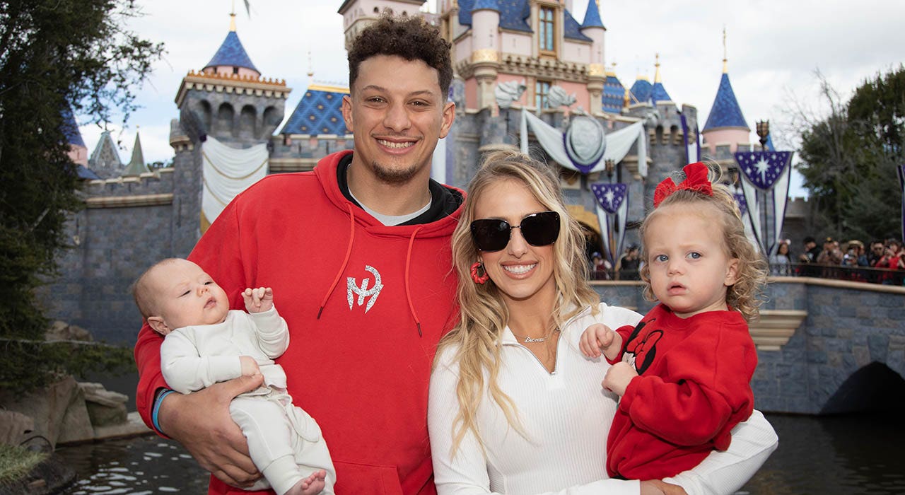 Watch Patrick Mahomes Greet Daughter Sterling on the Field After