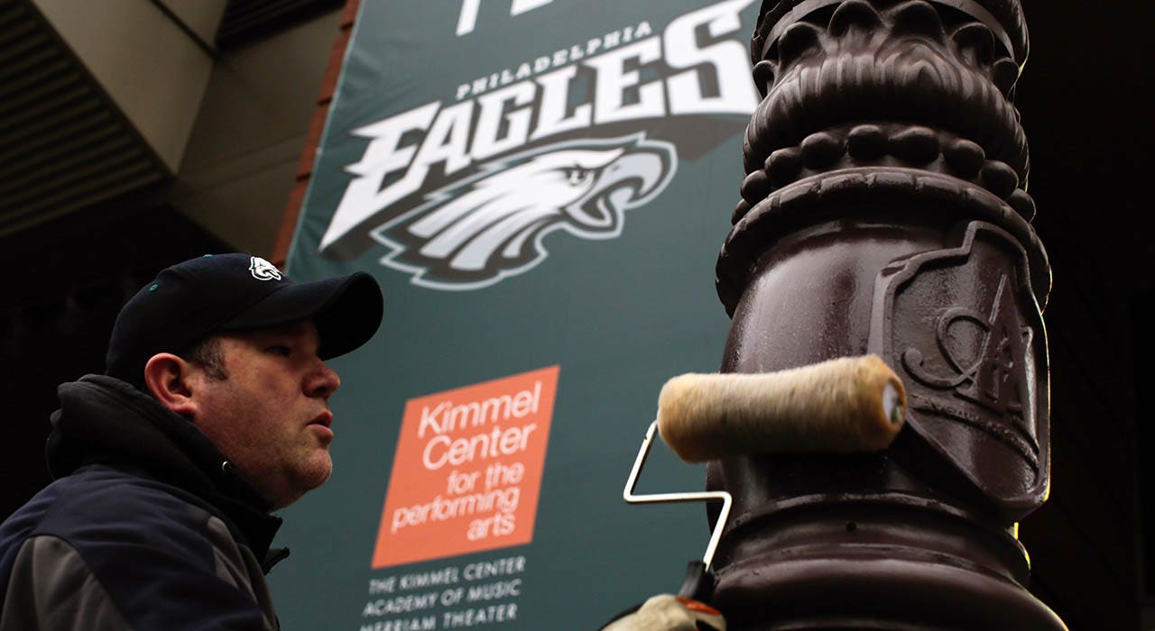Eagles' Super Bowl LVII appearance has Philadelphia prepared to grease  light poles again: report