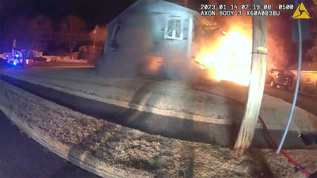 Bodycam footage shows NJ house explosion while firefighters still inside