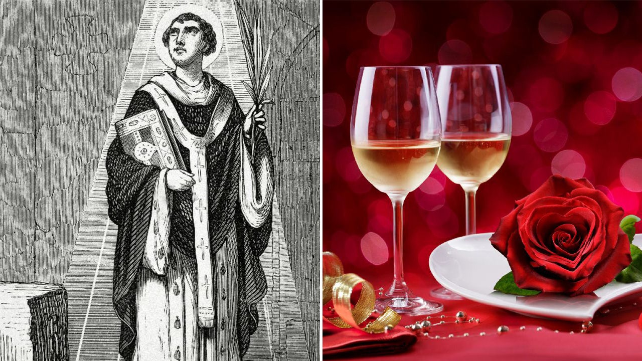 On this day in history, Feb. 14, 270 AD, Saint Valentine beaten, beheaded for defying emperor’s marriage ban