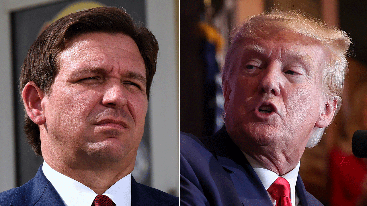 Trump and DeSantis