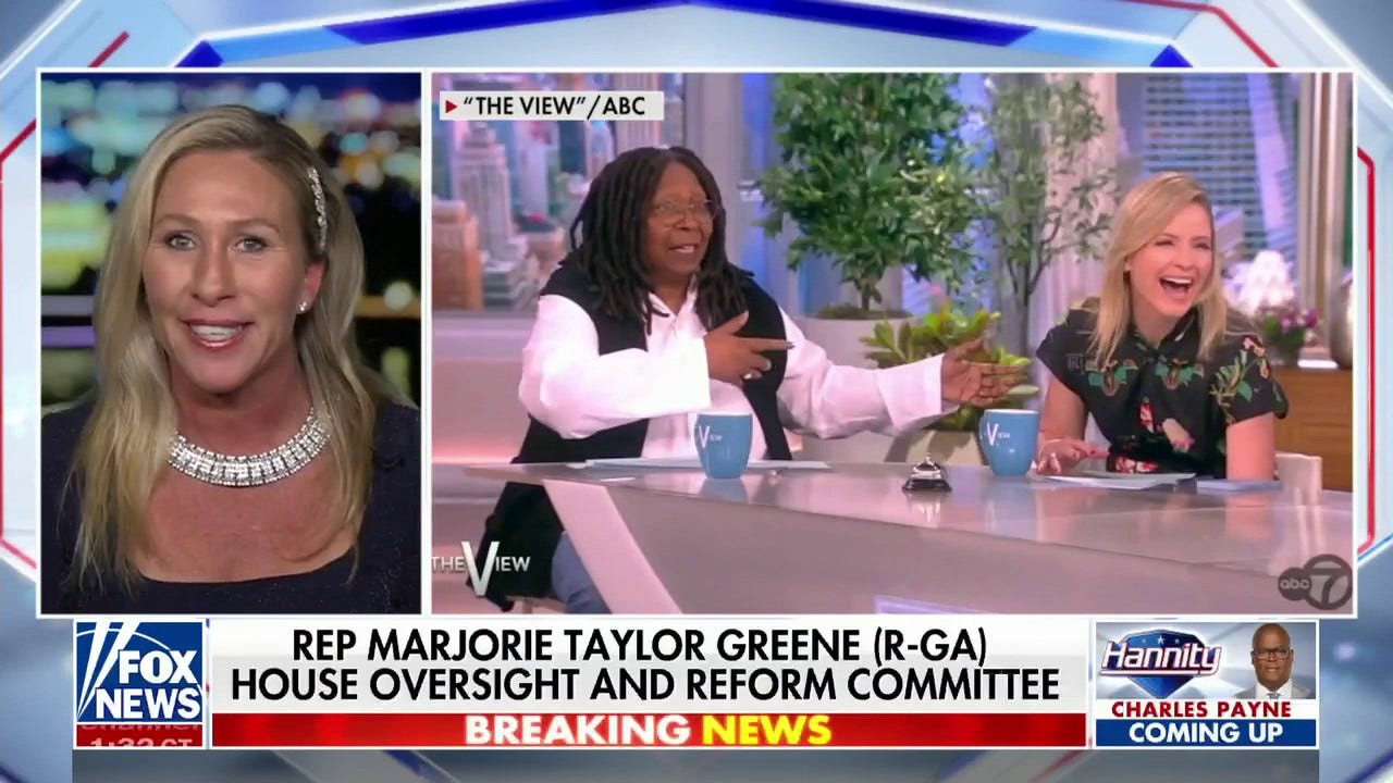 Marjorie Taylor Greene Claps Back At View Hosts For Mocking Her Sotu