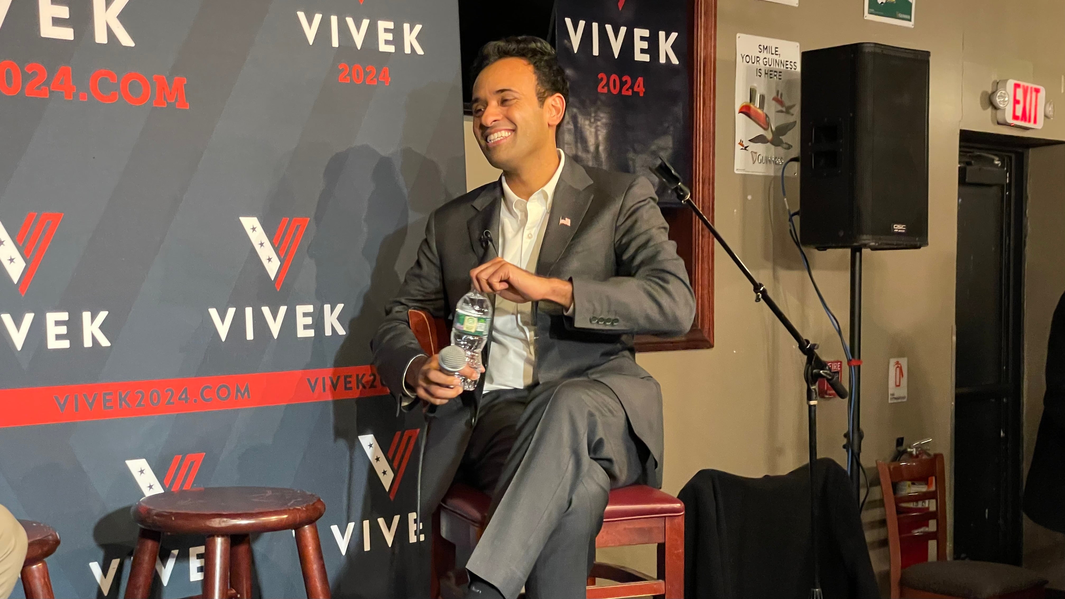 Vivek Ramaswamy says he’d ‘be surprised’ if Trump targets him in 2024 race