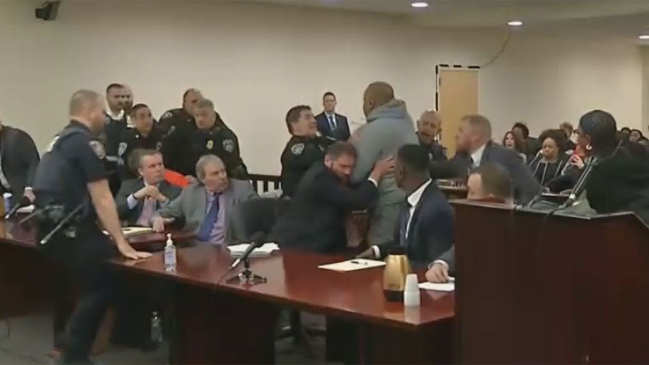 Man rushes at Buffalo mass shooter Payton Gendron during sentencing hearing