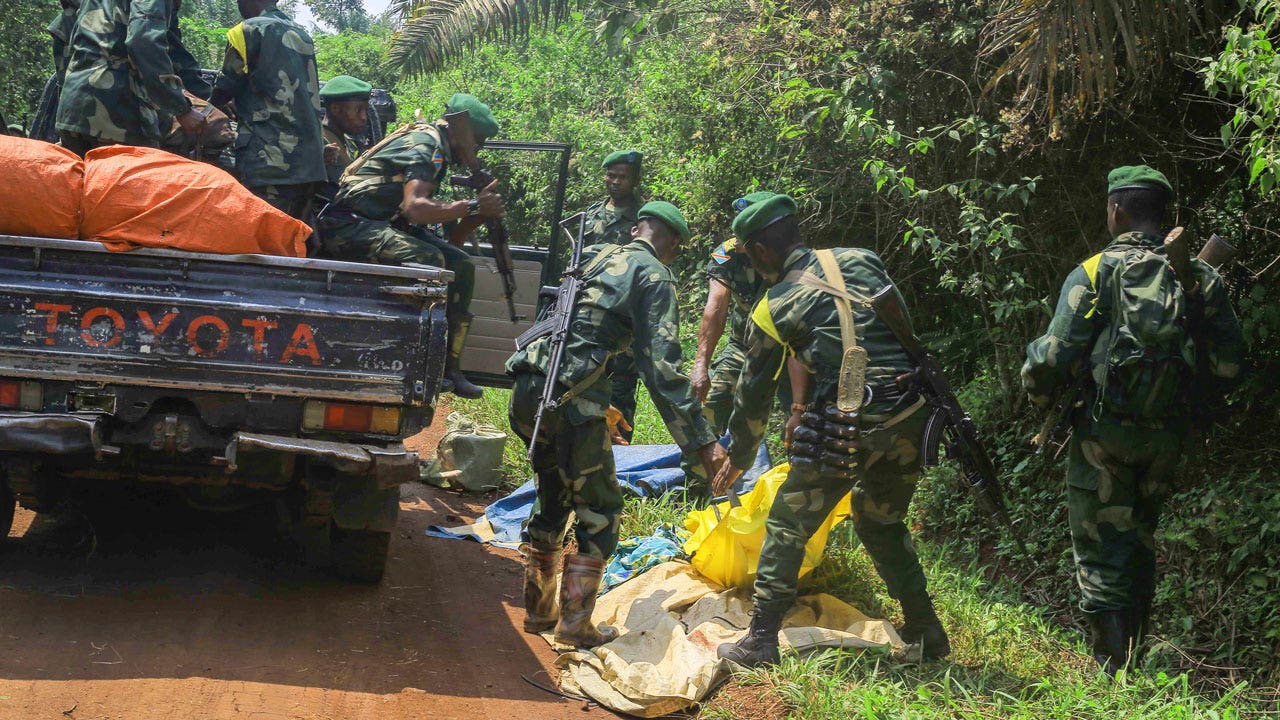 Congo reports 32 civilians killed by rebels, militias