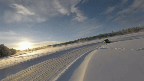 See it: Electric SUV drifts 4.6 miles on ice for new record