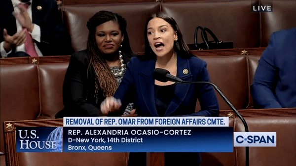 Representative Alexandria Ocasio-Cortez has previously claimed "farting cows" they were contributing to climate change.