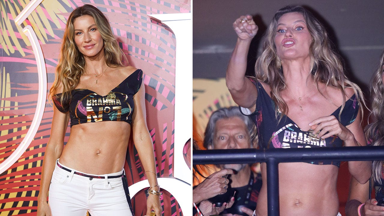 Gisele Bündchen lets loose during Carnival in Brazil, flaunts toned abs while Tom Brady vacations with kids