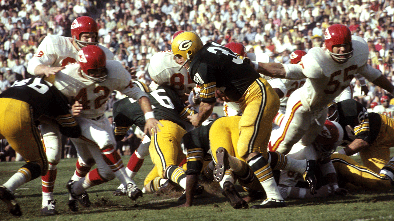 Super Bowl I: The Kansas City Chiefs lost the first ever game to the Green Bay Packers