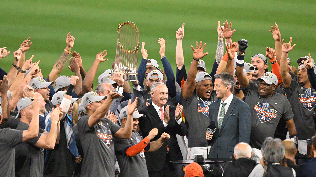 Los Astros de Houston ganaron la Serie Mundial en 2022. 