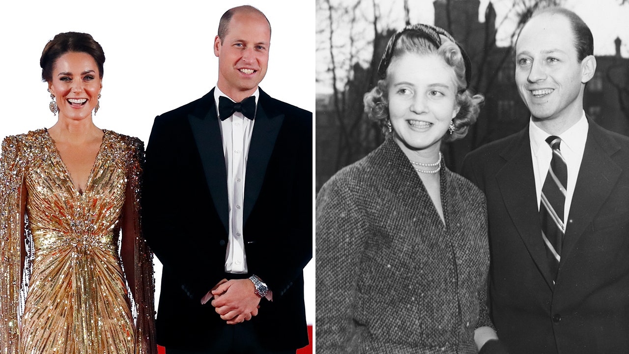 Prince William and his wife Kate Middleton have officially been given new royal titles. Lady Anne Glenconner, pictured with her husband Colin Tennant, opens up about her tumultuous marriage. (Max Mumby/Indigo/Norman Potter)