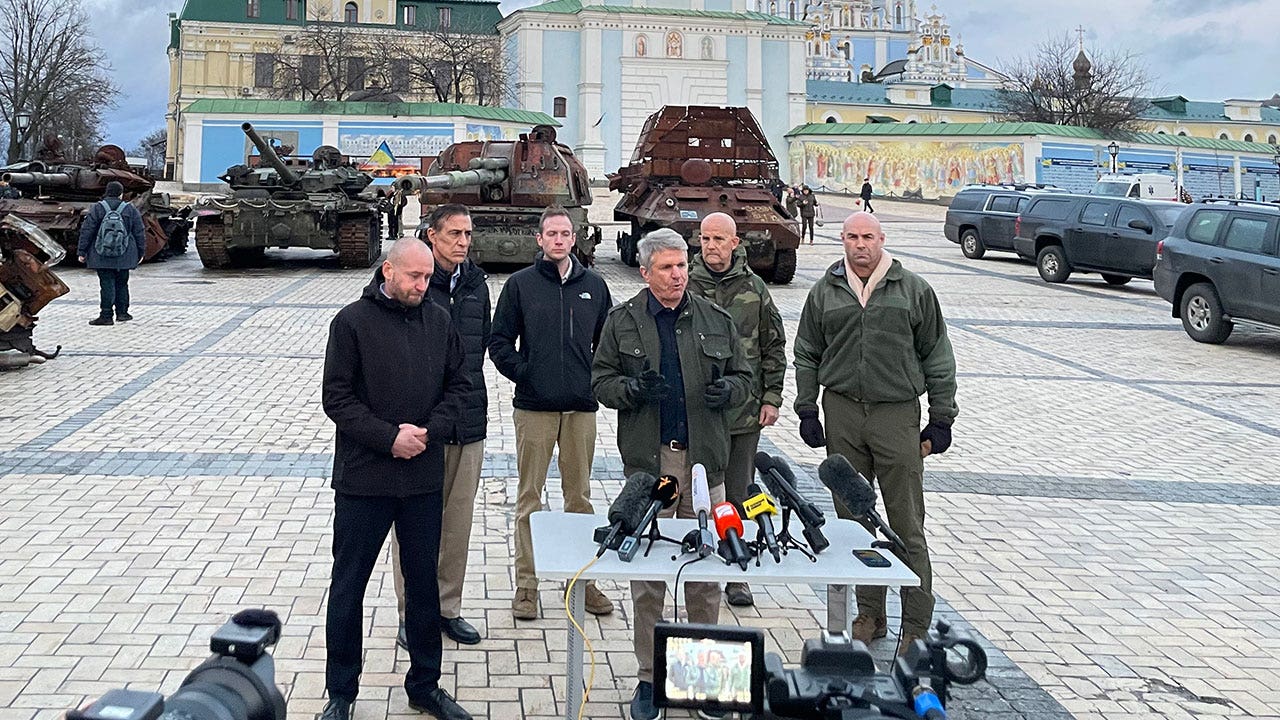 House Foreign Affairs Chair McCaul leads GOP delegation to Kyiv