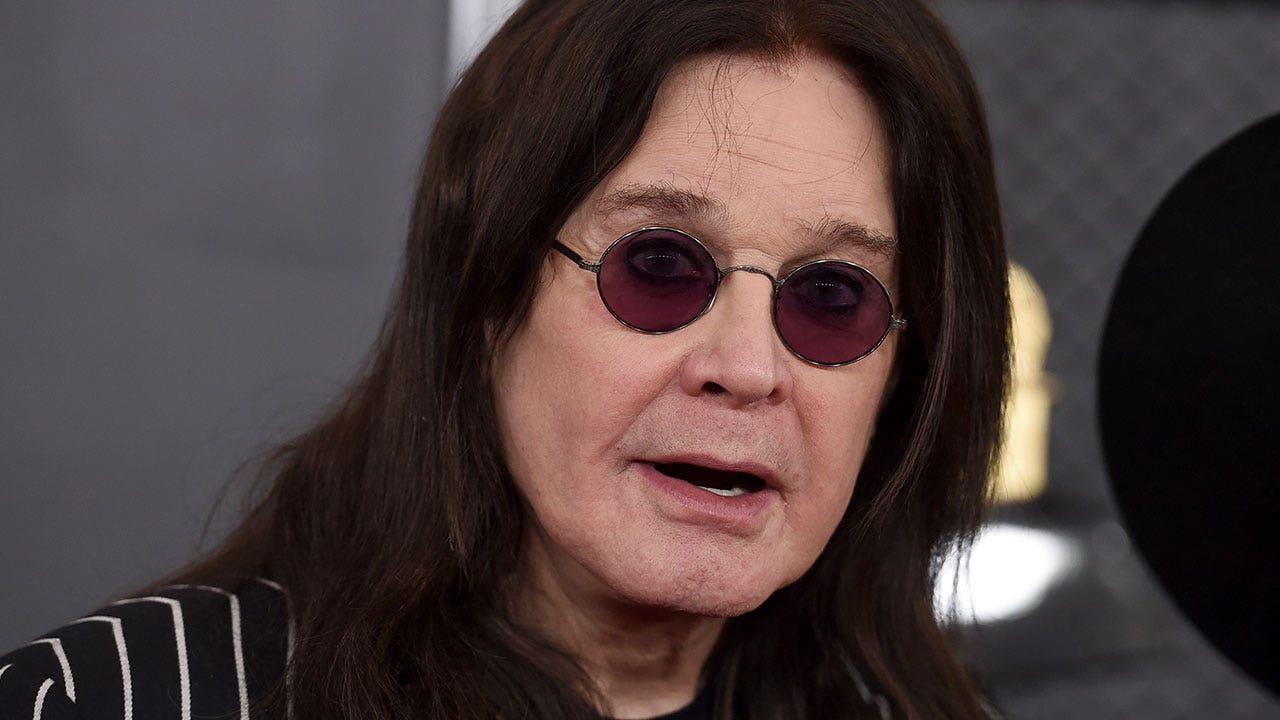 Ozzy Osbourne revealed he's retired from touring due to injury. (AP Images)