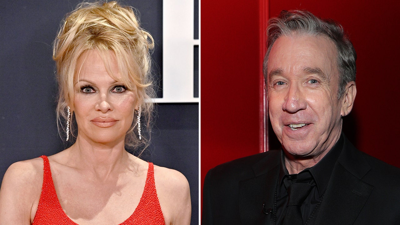 Pamela Anderson says Tim Allen 'has to deny' flashing allegations, acted like a 'giddy schoolboy' on set