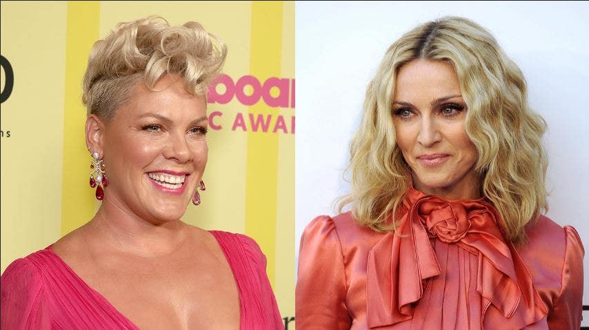 Pink says Madonna ‘doesn't like’ her after ‘silly’ 'Regis and Kelly' meeting when she made 'fangirling' joke