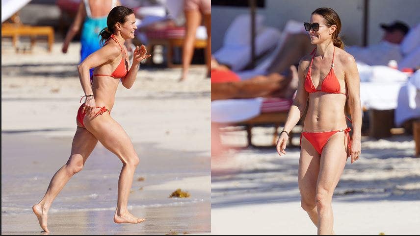 Kate Middleton’s sister Pippa rocks red bikini on Caribbean vacation, months after giving birth