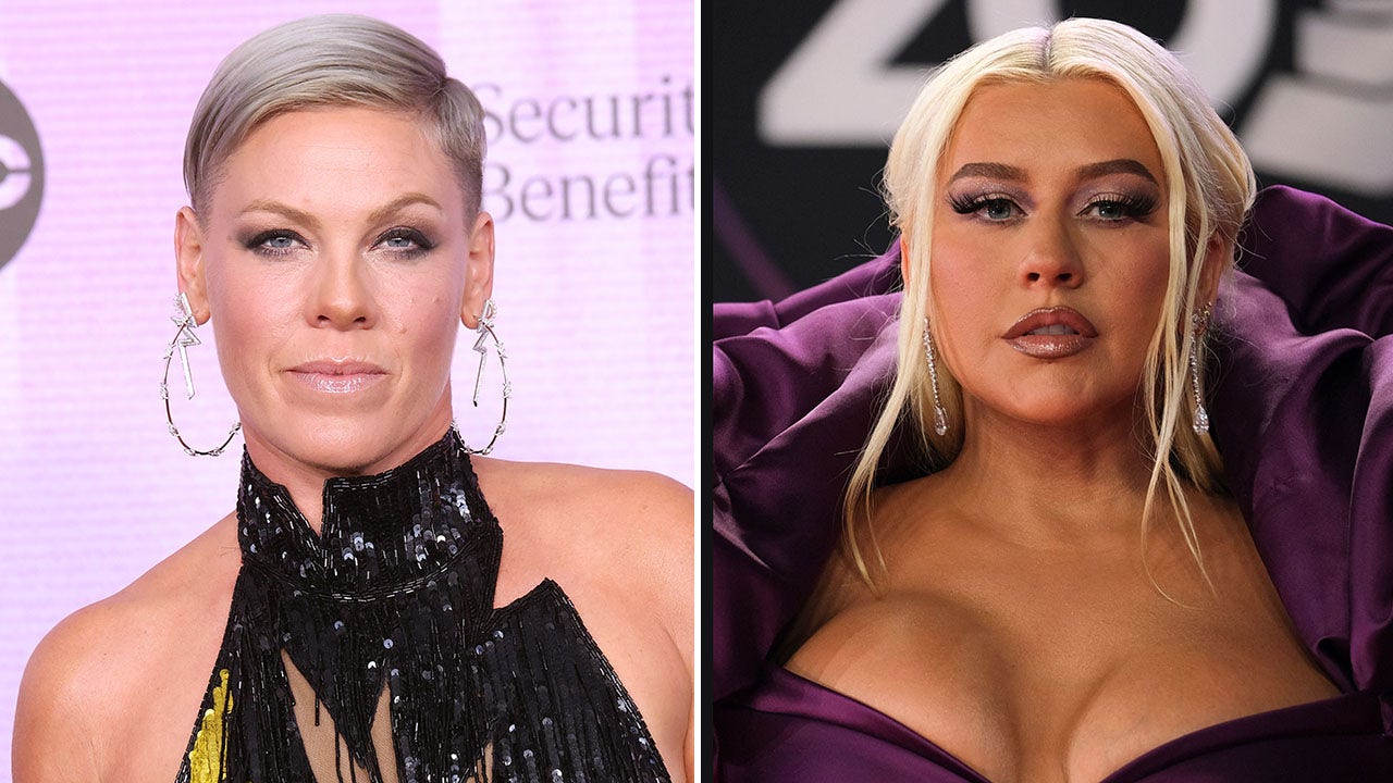 P!nk revisits Christina Aguilera 'Lady Marmalade' feud in profane tweets: 'I don't need to kiss her a--'
