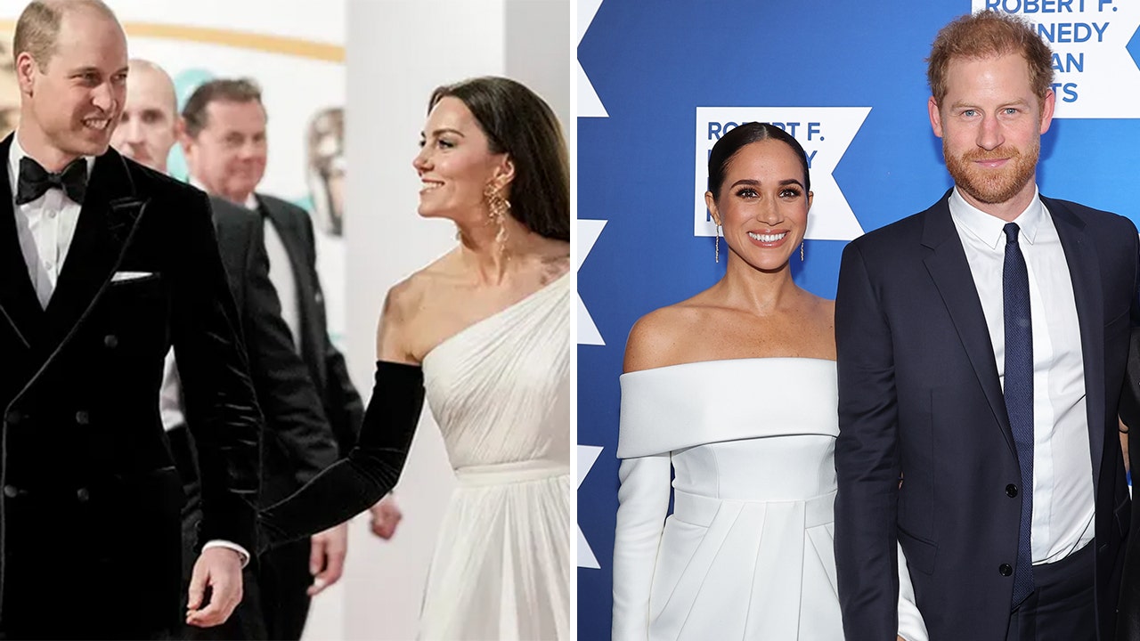 Kate Middleton and Prince William's rare PDA 'love tap;' Meghan Markle and Prince Harry's wild lawsuit. (Getty Images)