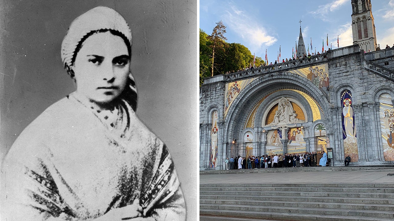 On this day in history, Feb. 11, 1858, Our Lady of Lourdes first appears to St. Bernadette Soubirous