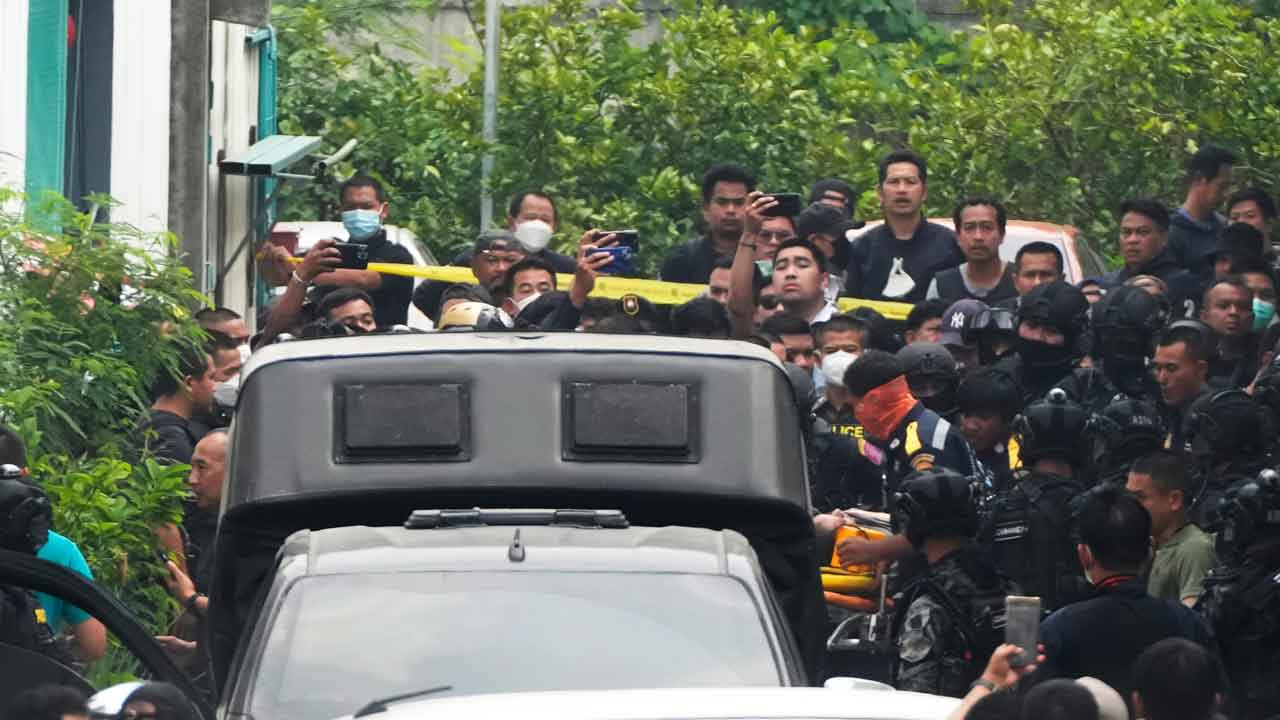 Thai police detain senior officer who fired multiple gunshots from his home in Bangkok